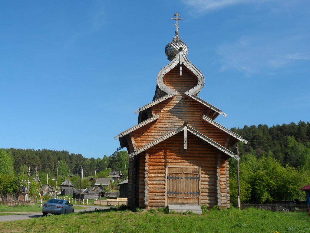 Часовня Рождества Христова, Писаная (Яшкинский район, Кемеровская область). фасады
