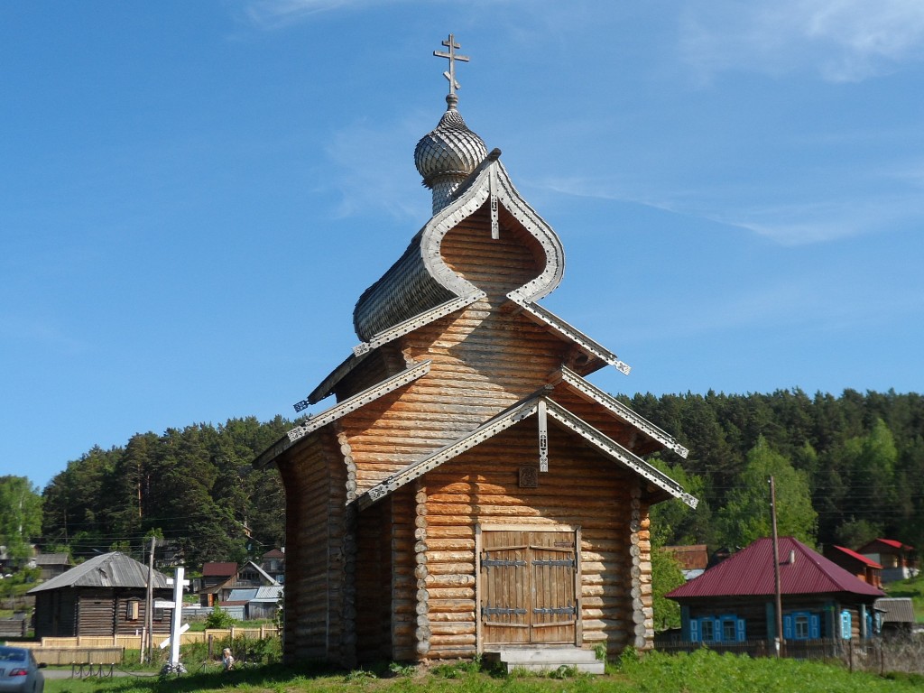 Часовня Рождества Христова, Писаная (Яшкинский район, Кемеровская область). фасады