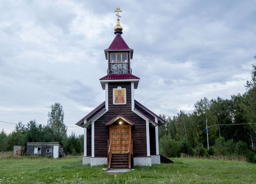 Церковь Николая, царя-мученика, Знаменка, урочище (Кулебакский район, Нижегородская область). фасады