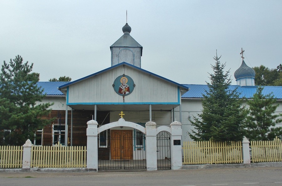 Вяземский. Церковь Николая Чудотворца. фасады