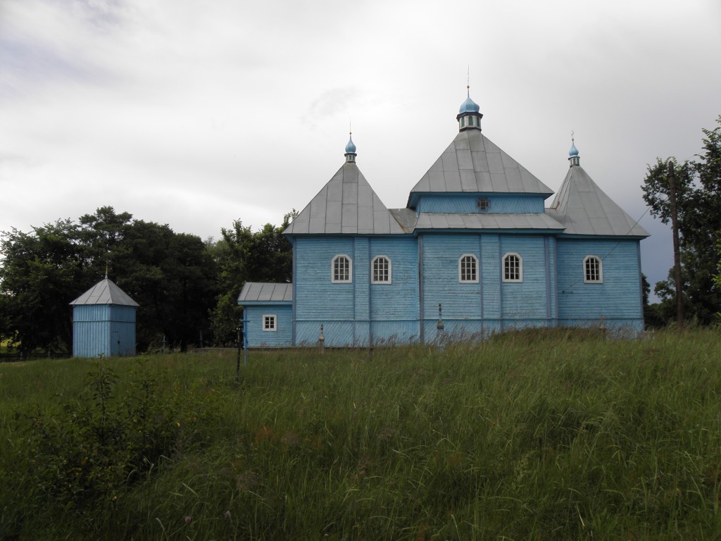 Давид-Городок. Церковь Георгия Победоносца. фасады