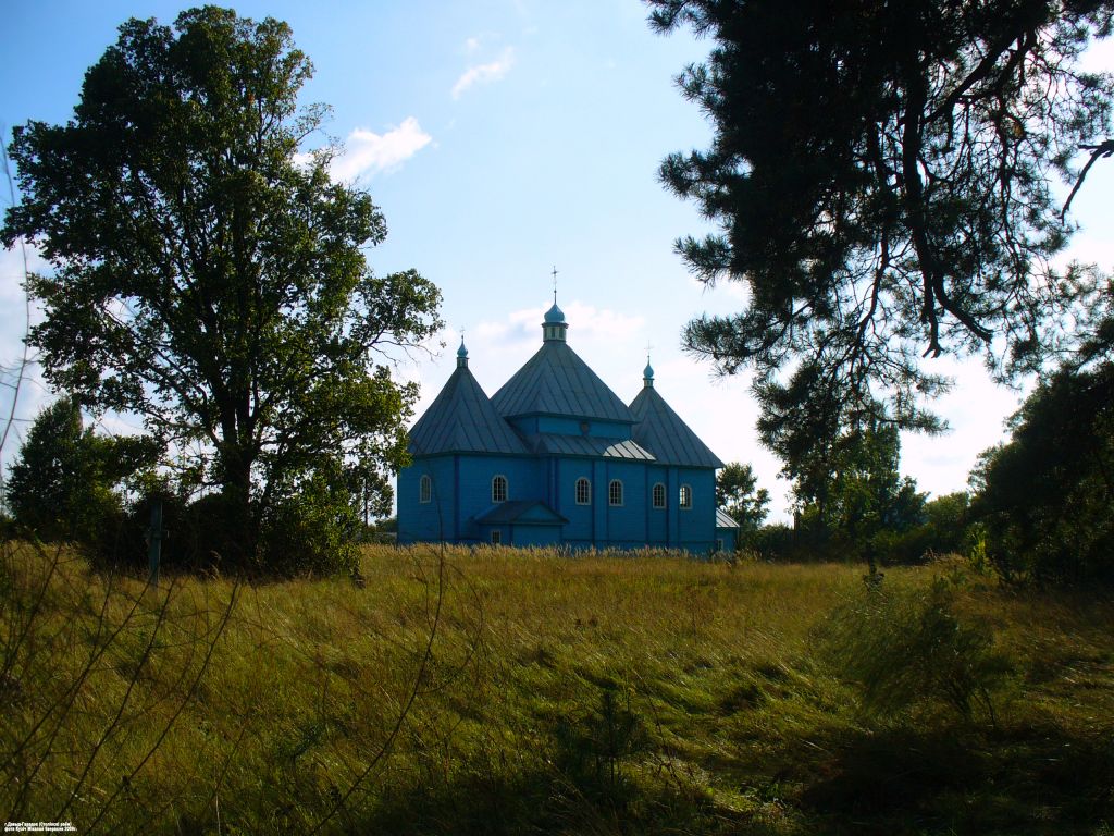 Церковь Георгия Победоносца, Давид-Городок (Столинский район, Беларусь, Брестская область). фасады