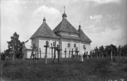 Церковь Георгия Победоносца, Фото 1936 г. из приходского архива<br>, Давид-Городок, Столинский район, Беларусь, Брестская область