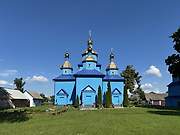 Церковь Илии Пророка, Вид с запада, Велемичи, Столинский район, Беларусь, Брестская область