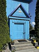 Церковь Илии Пророка, Южное крыльцо, Велемичи, Столинский район, Беларусь, Брестская область