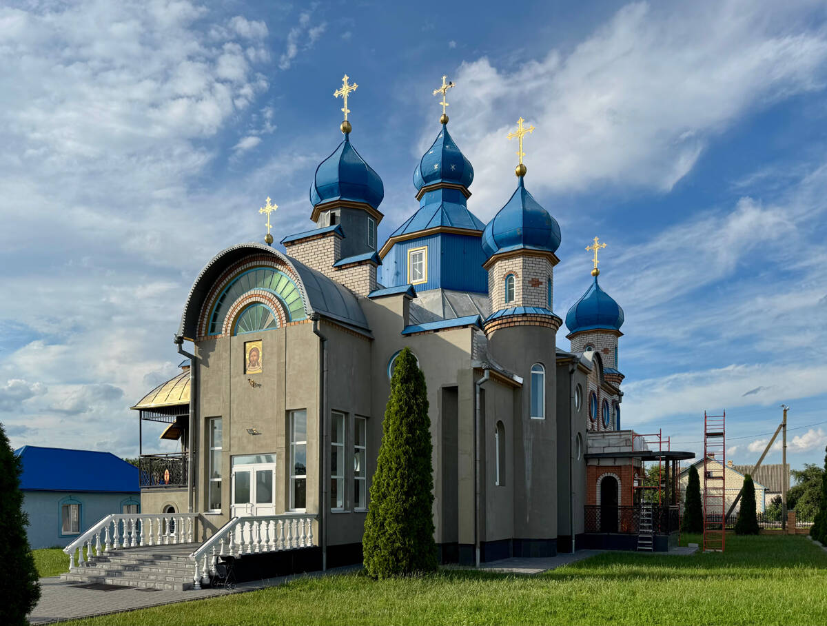 Церковь Успения Пресвятой Богородицы, Рубель (Столинский район, Беларусь, Брестская область). фасады, Вид с юга