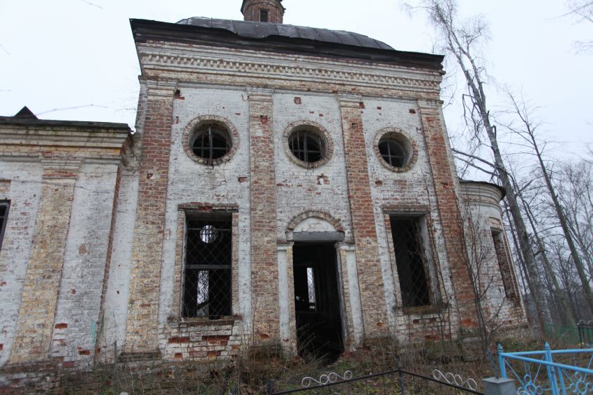 Милково. Церковь Троицы Живоначальной. архитектурные детали