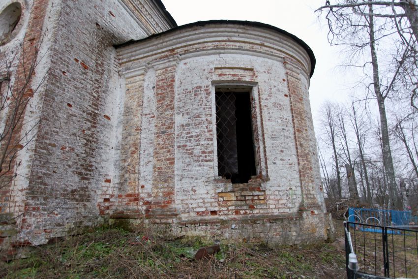 Церковь Троицы Живоначальной, Милково (Первомайский район, Ярославская область). архитектурные детали