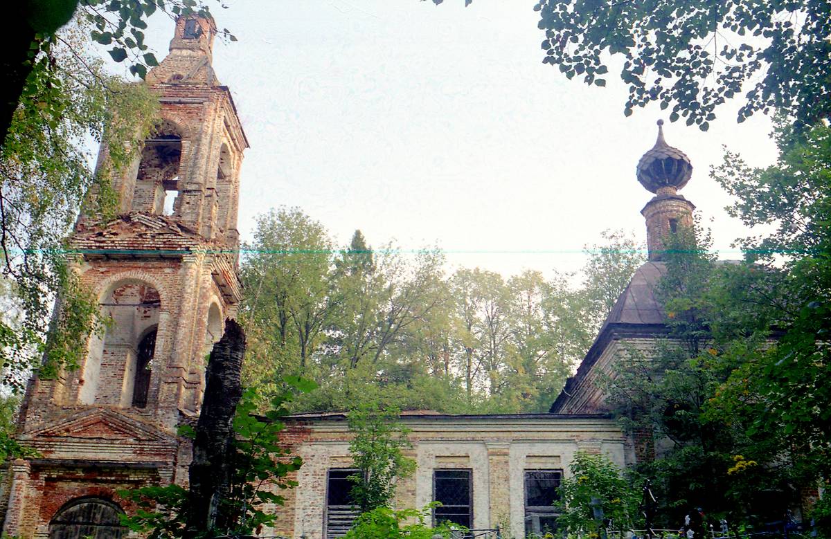 архитектурные детали. Церковь Троицы Живоначальной, Милково (Первомайский район, Ярославская область)