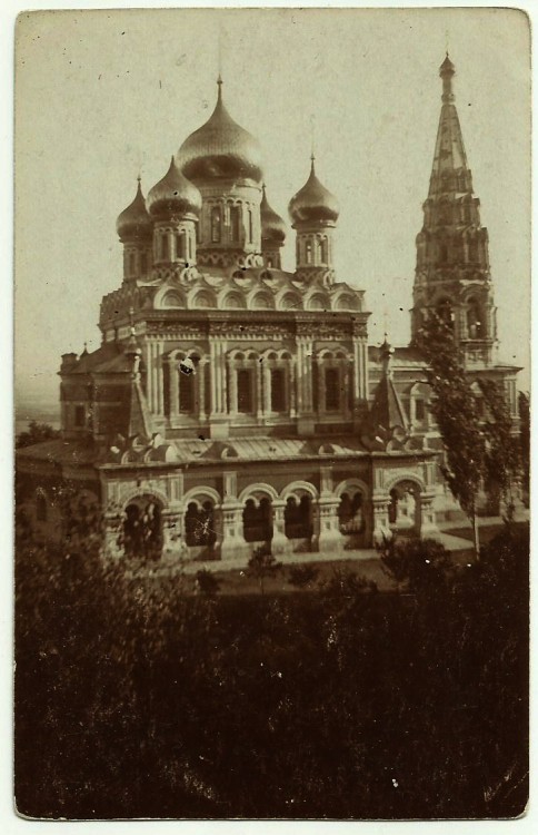 Церковь Рождества Христова, Шипка (Старозагорская область, Болгария). архивная фотография, Почтовая фотооткрытка 1910-х годов