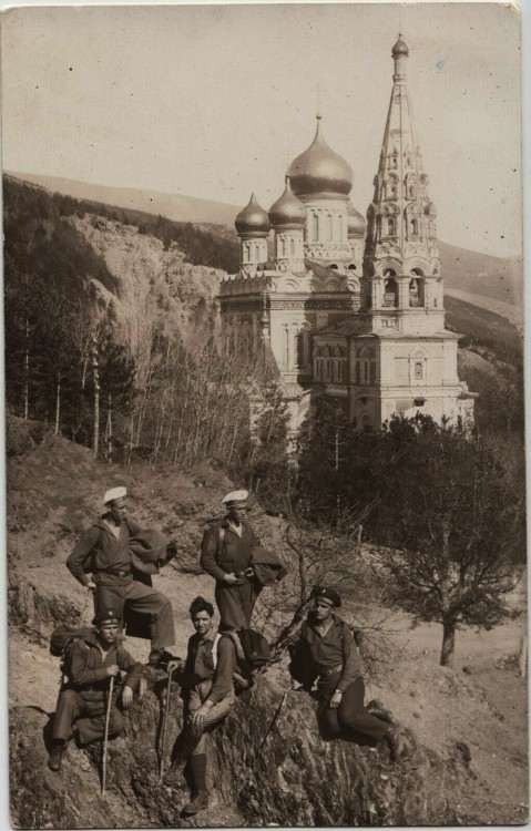 Церковь Рождества Христова, Шипка (Старозагорская область, Болгария). архивная фотография, Почтовая фотооткрытка 1929 г.