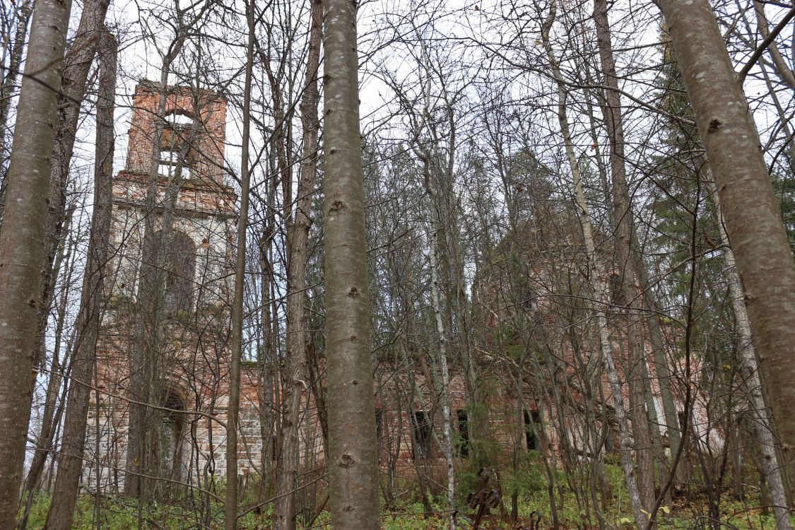 Церковь Николая Чудотворца, Клоково (Первомайский район, Ярославская область). фасады, Вид с юга