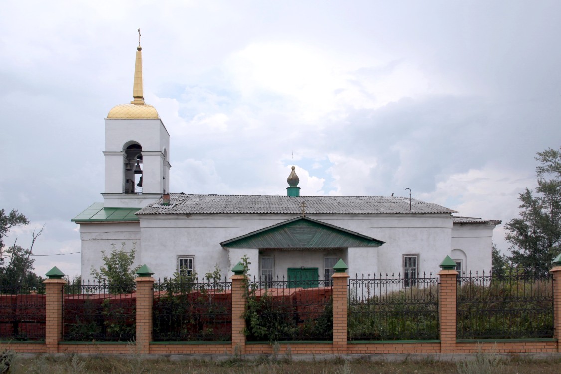 Церковь Богоявления Господня, Утятское (Притобольный район, Курганская область). фасады, Южный фасад