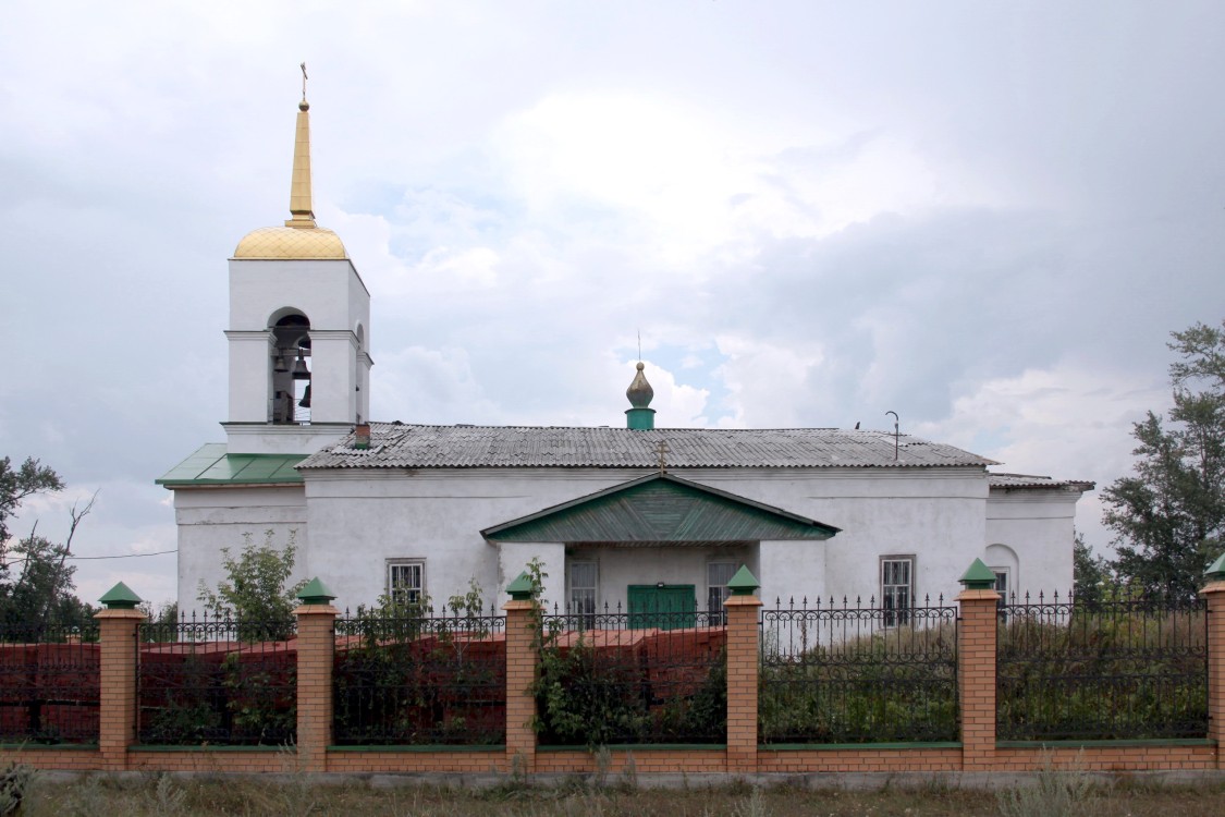 Утятское. Церковь Богоявления Господня. фасады, Южный фасад