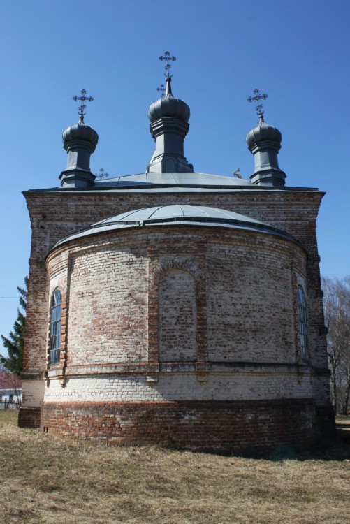 Церковь Казанской иконы Божией Матери, Извеково (Новодугинский район, Смоленская область). фасады