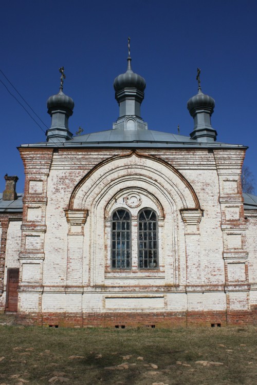 Церковь Казанской иконы Божией Матери, Извеково (Новодугинский район, Смоленская область). фасады