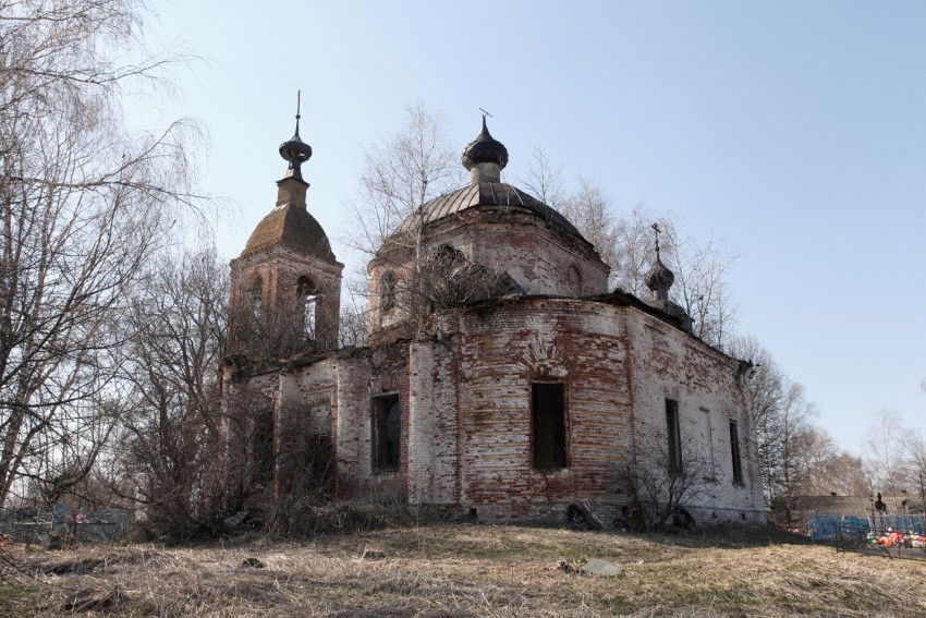 Никольское ярославская. Никольское Ярославская область Вознесенская Церковь. Храм Вознесения Христова советско-Никольское. Ярославская область Даниловский район село Никольское. Рузский район Никольское Церковь Вознесения.