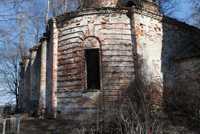 Церковь Вознесения Господня, Никольское (Никольское в Корзле) (Даниловский район, Ярославская область). архитектурные детали