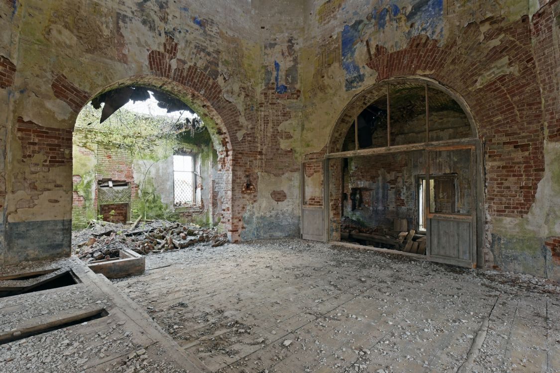 Церковь Вознесения Господня, Никольское (Никольское в Корзле) (Даниловский район, Ярославская область). интерьер и убранство, Юго-западная сторона основного объема