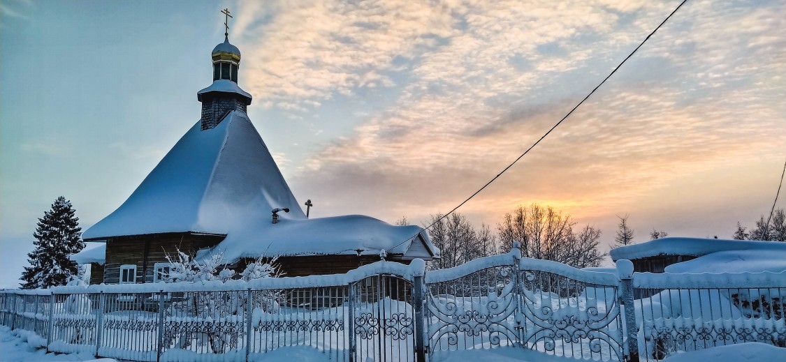 Церковь Матроны Московской, Боброво (Приморский район, Архангельская область). художественные фотографии