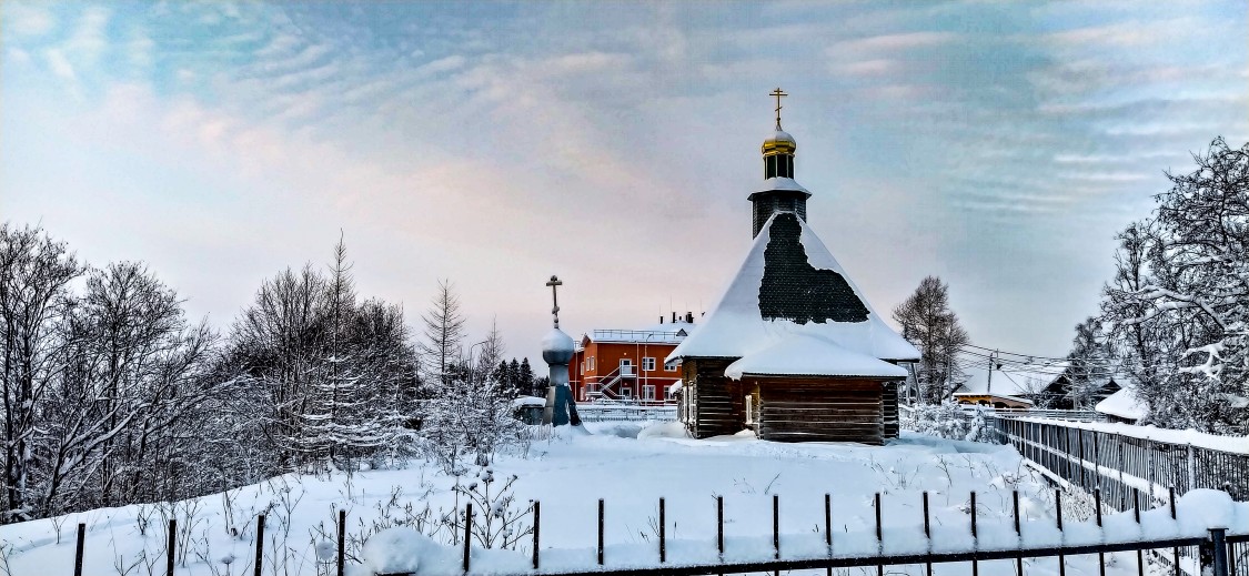 Церковь Матроны Московской, Боброво (Приморский район, Архангельская область). фасады