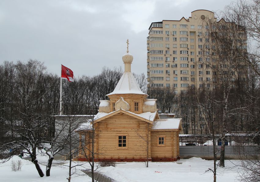 Церковь Петра, Алексия, Ионы, Филиппа, Ермогена, святителей Московских в Кунцеве, Можайский (Западный административный округ (ЗАО), г. Москва). фасады