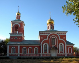 Замьяны. Церковь Преображения Господня