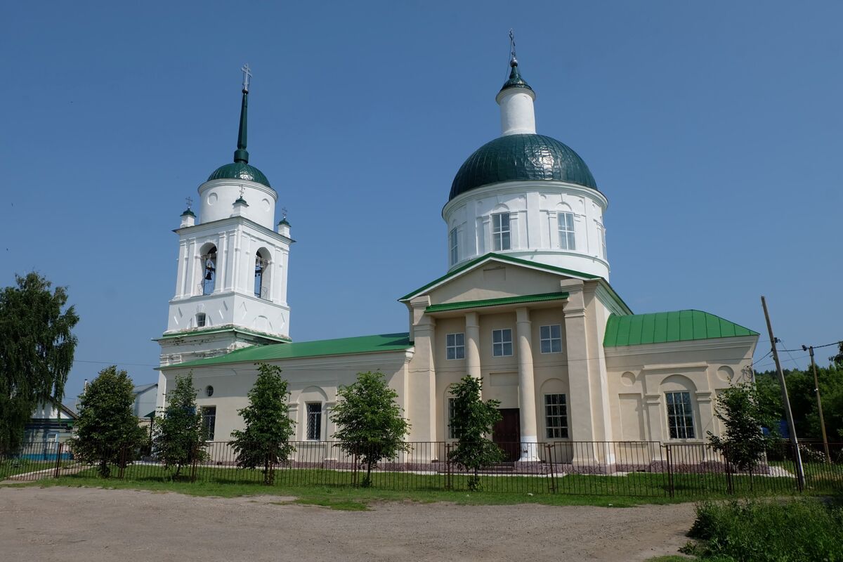 Церковь Димитрия Солунского, Посёлки (Кузнецкий район и г. Кузнецк, Пензенская область). фасады