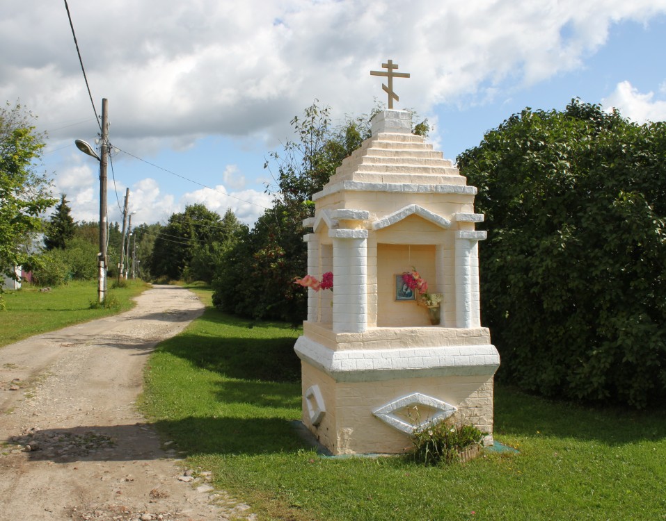 Часовенный столб, Гостец (Петушинский район, Владимирская область). фасады, Вид с запада