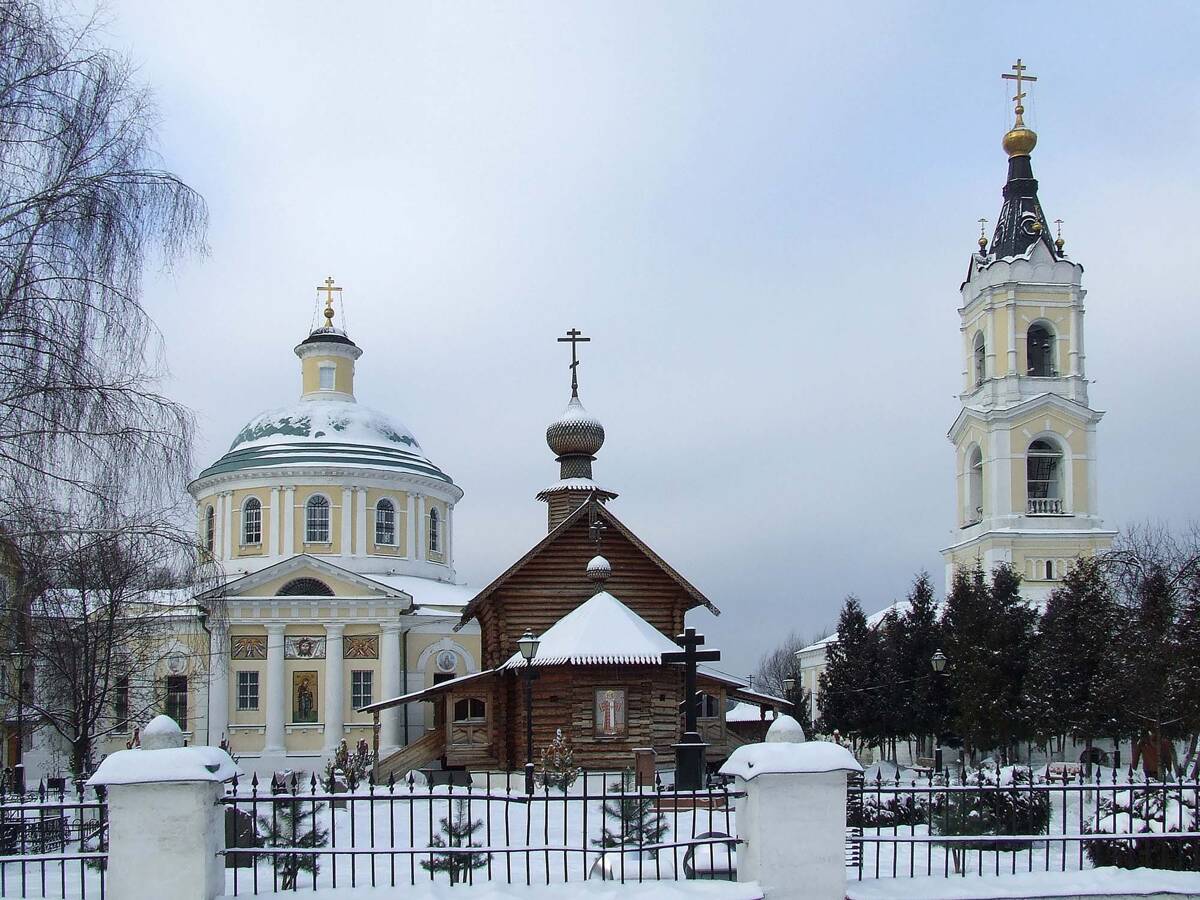 Храмовый комплекс. Церкви Николая Чудотворца, Успения Пресвятой Богородицы и Тихона, патриарха Всероссийского, Косино-Ухтомский (Восточный административный округ (ВАО), г. Москва). фасады