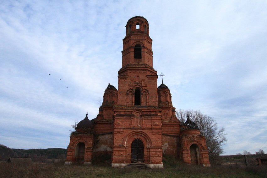 Городищи. Церковь Рождества Христова. фасады