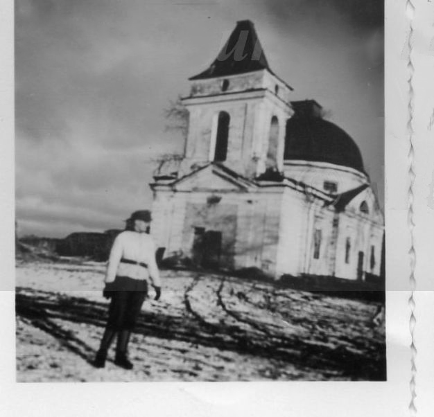 Дубровно. Церковь Троицы Живоначальной. архивная фотография, Фото 1943 г. с аукциона e-bay.de