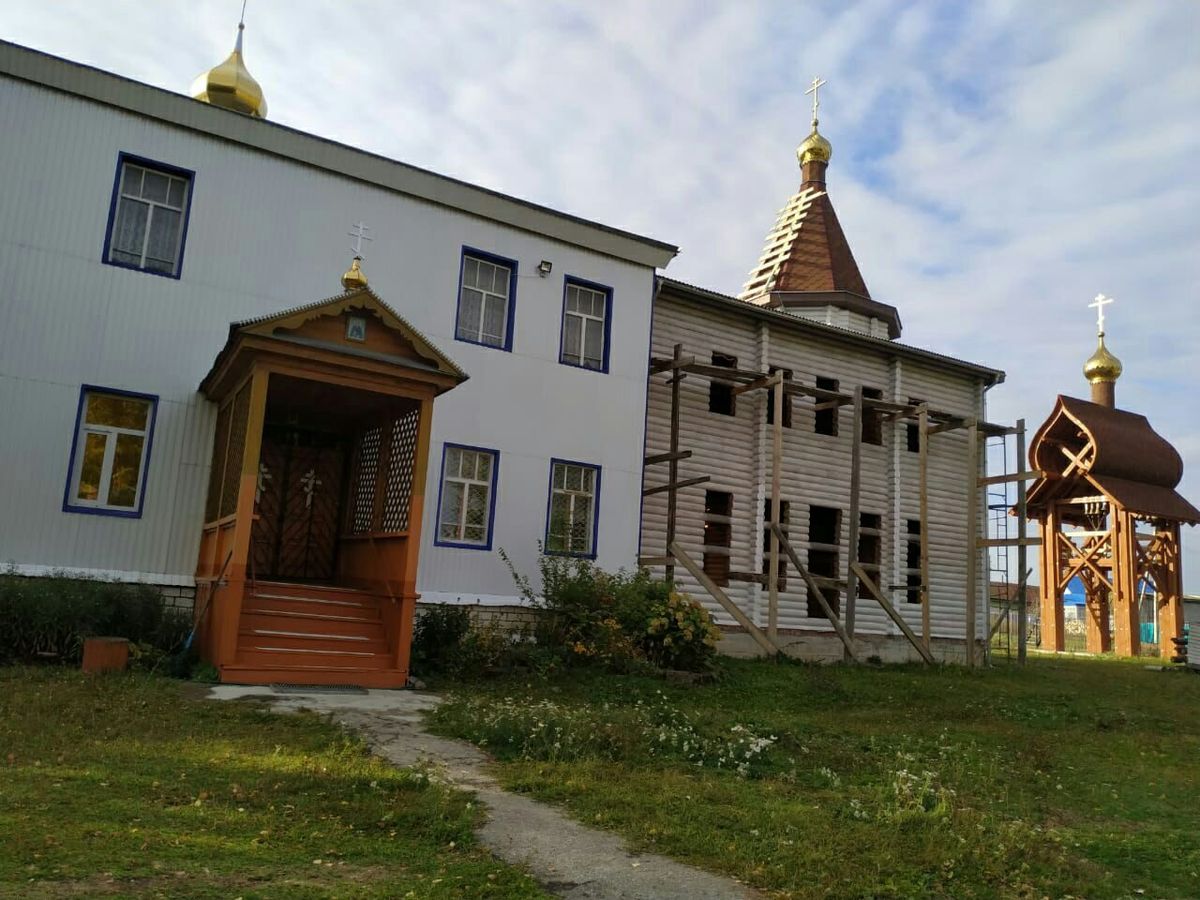 фасады. Церковь Сергия Радонежского, Артюшкино (Сенгилеевский район, Ульяновская область)