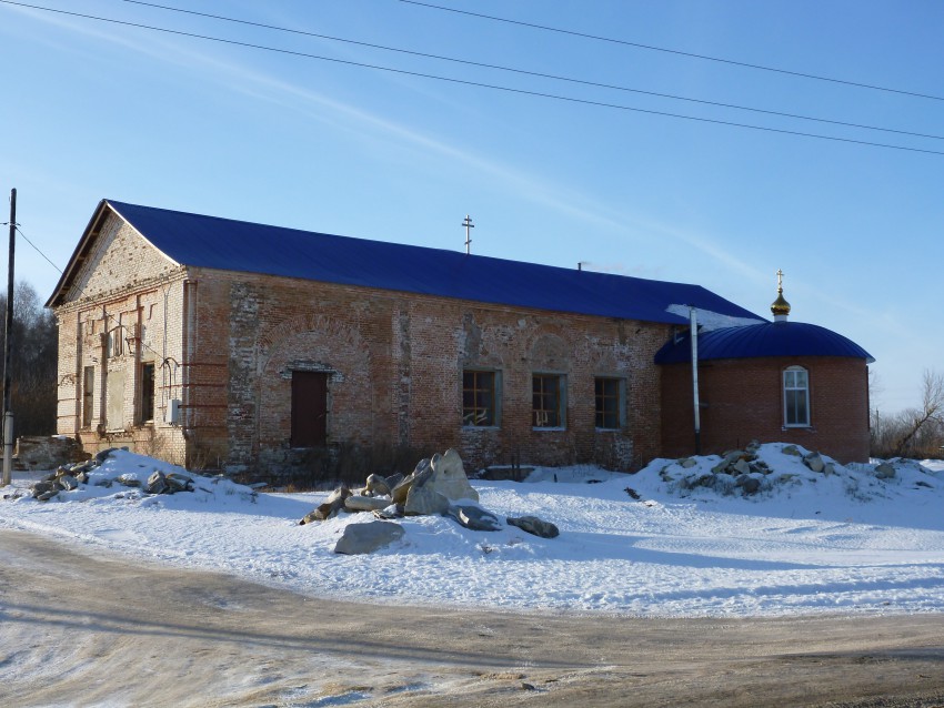 Церковь Параскевы Пятницы (Михаила Архангела), Тушна (Сенгилеевский район, Ульяновская область). фасады