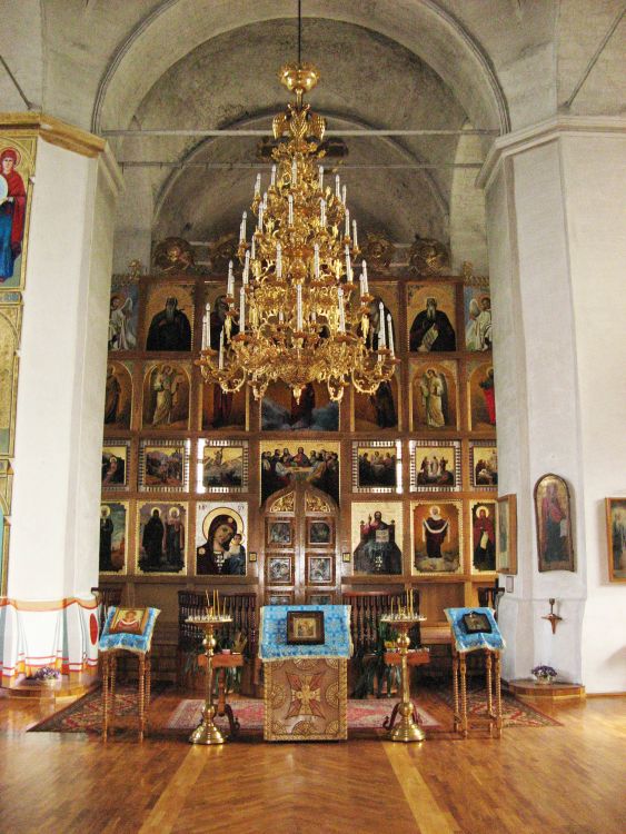 Церковь Покрова Пресвятой Богородицы, Большие Ключищи (Ульяновский район, Ульяновская область). интерьер и убранство, Фрагмент иконостаса храма