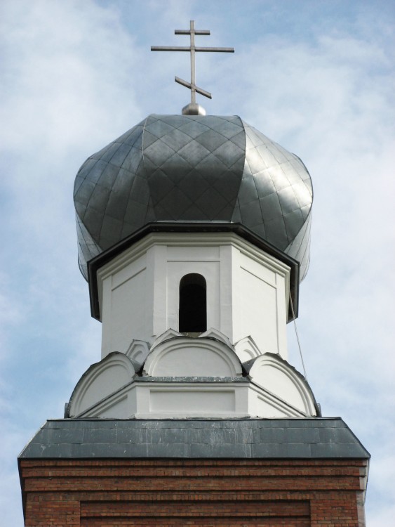 Церковь Покрова Пресвятой Богородицы, Большие Ключищи (Ульяновский район, Ульяновская область). архитектурные детали, Завершение колокольни церкви