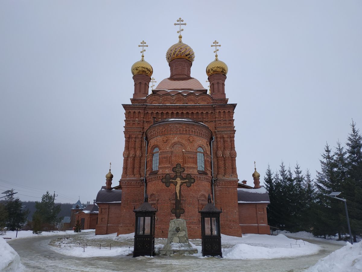 Михаило-Архангельский женский монастырь. Церковь Михаила Архангела, Комаровка (Ульяновский район, Ульяновская область). фасады