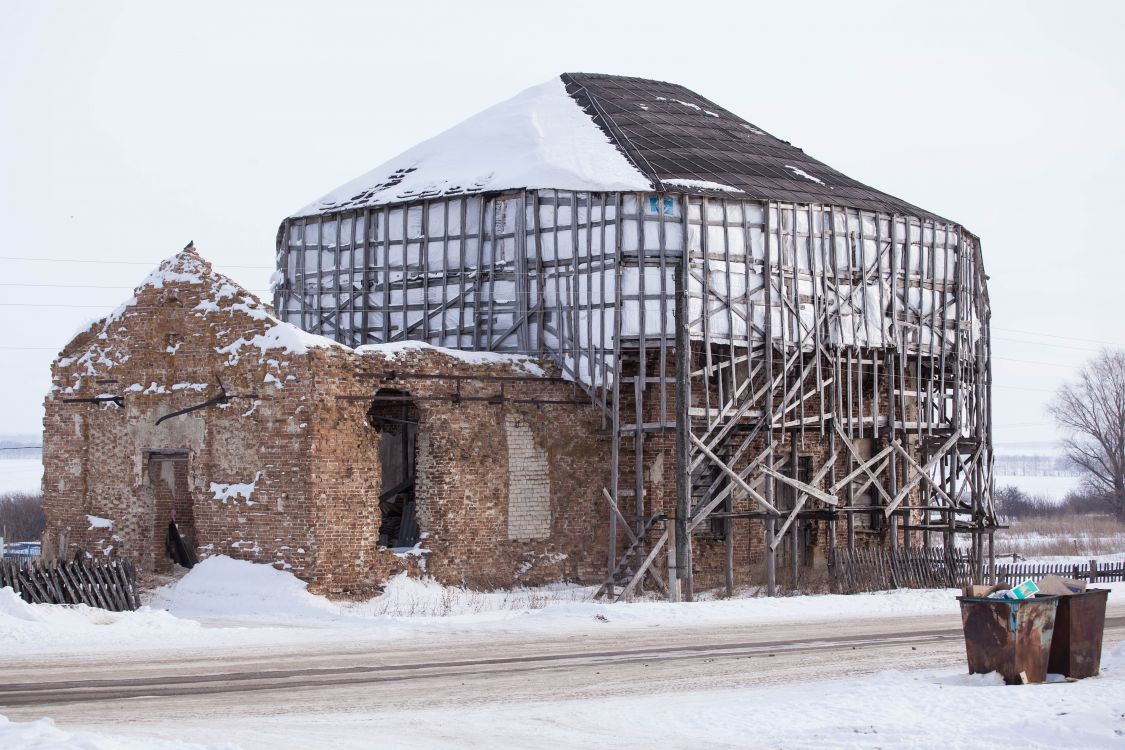 Церковь Троицы Живоначальной, Чуфарово (Майнский район, Ульяновская область). фасады