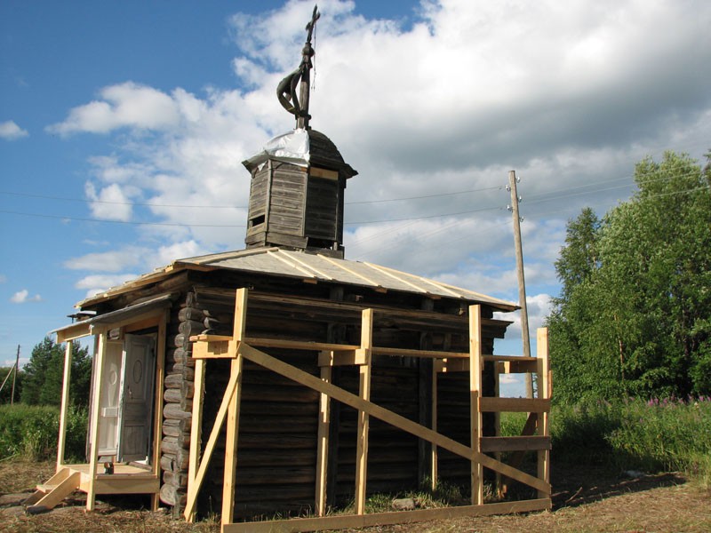 Фроловская (Чисть). Часовня Георгия Победоносца. фасады, фото проекта 