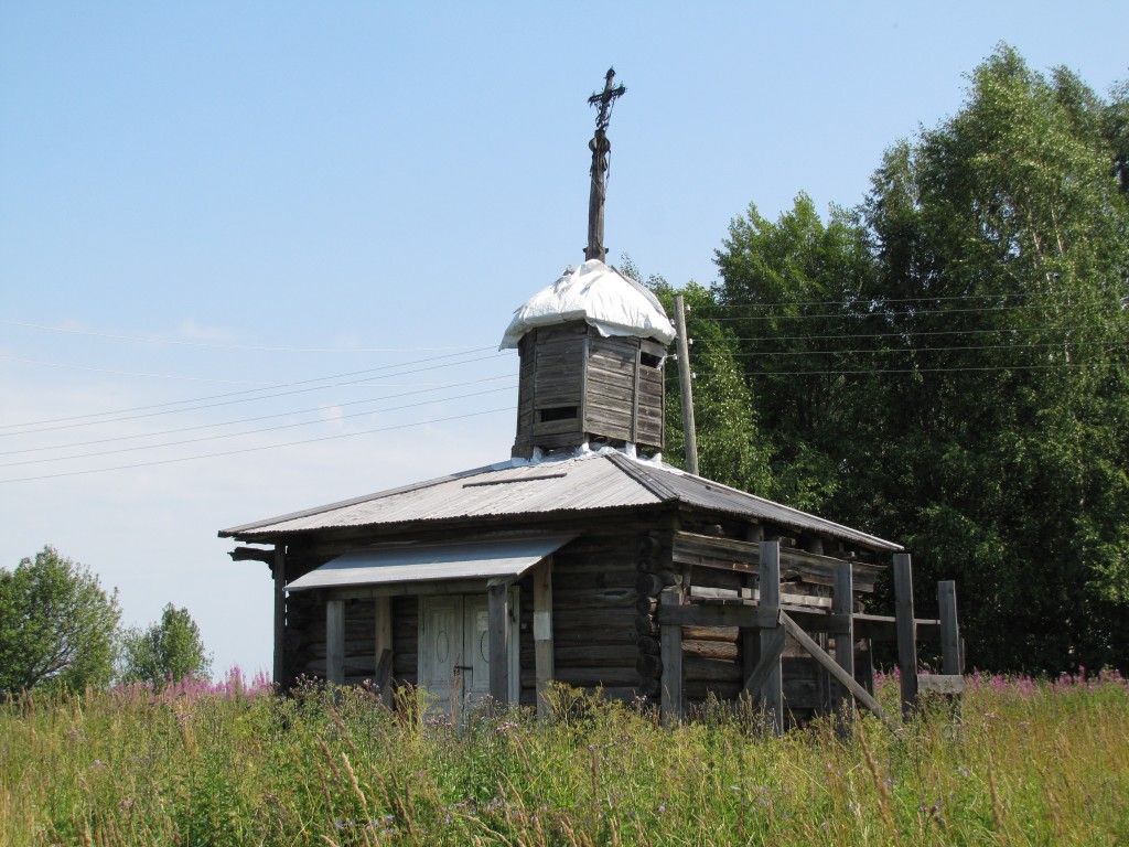 Часовня Георгия Победоносца, Фроловская (Чисть) (Верховажский район, Вологодская область). фасады