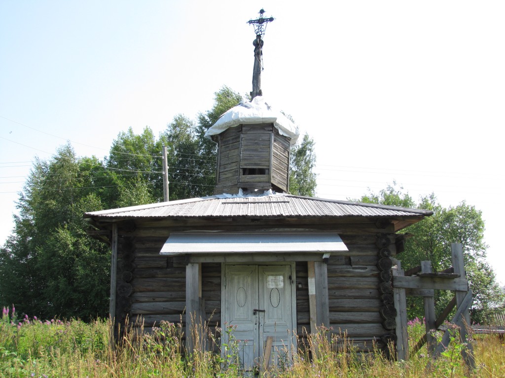 Часовня Георгия Победоносца, Фроловская (Чисть) (Верховажский район, Вологодская область). фасады