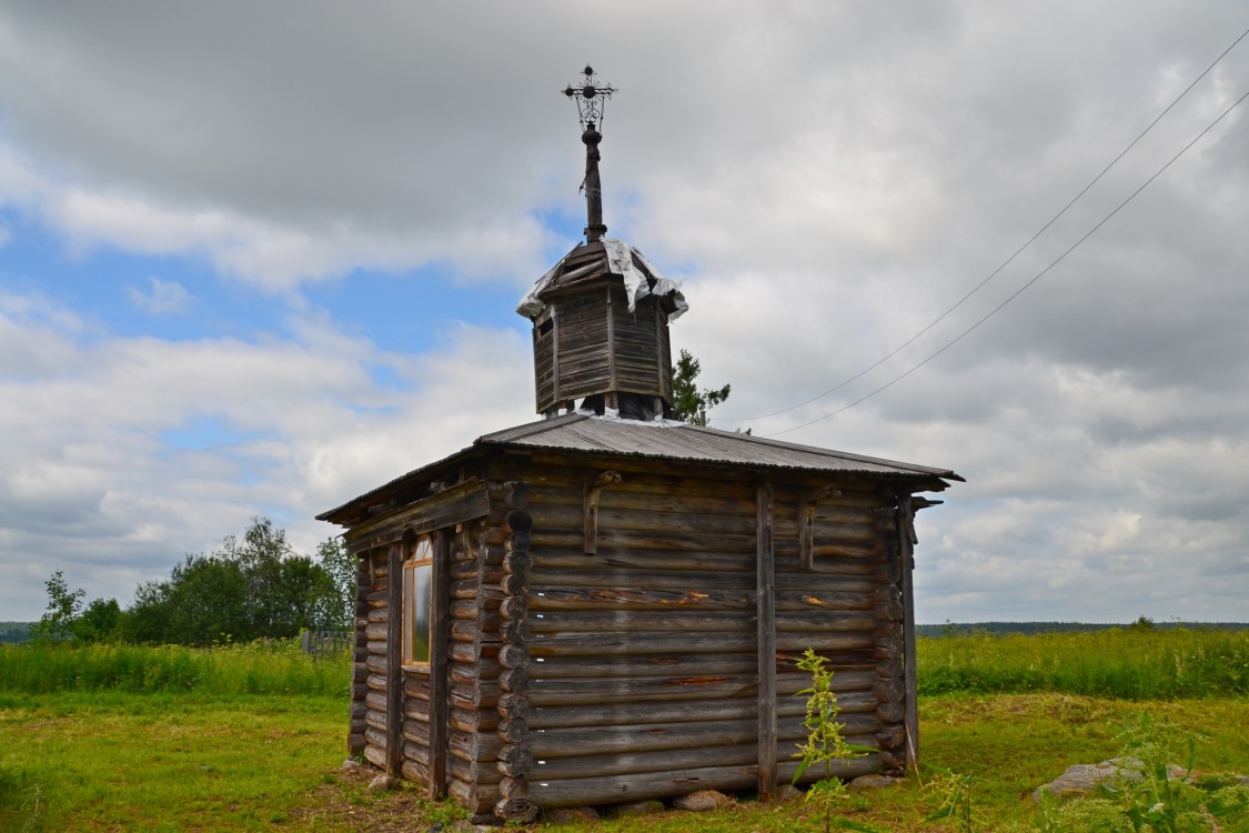 Часовня Георгия Победоносца, Фроловская (Чисть) (Верховажский район, Вологодская область). фасады