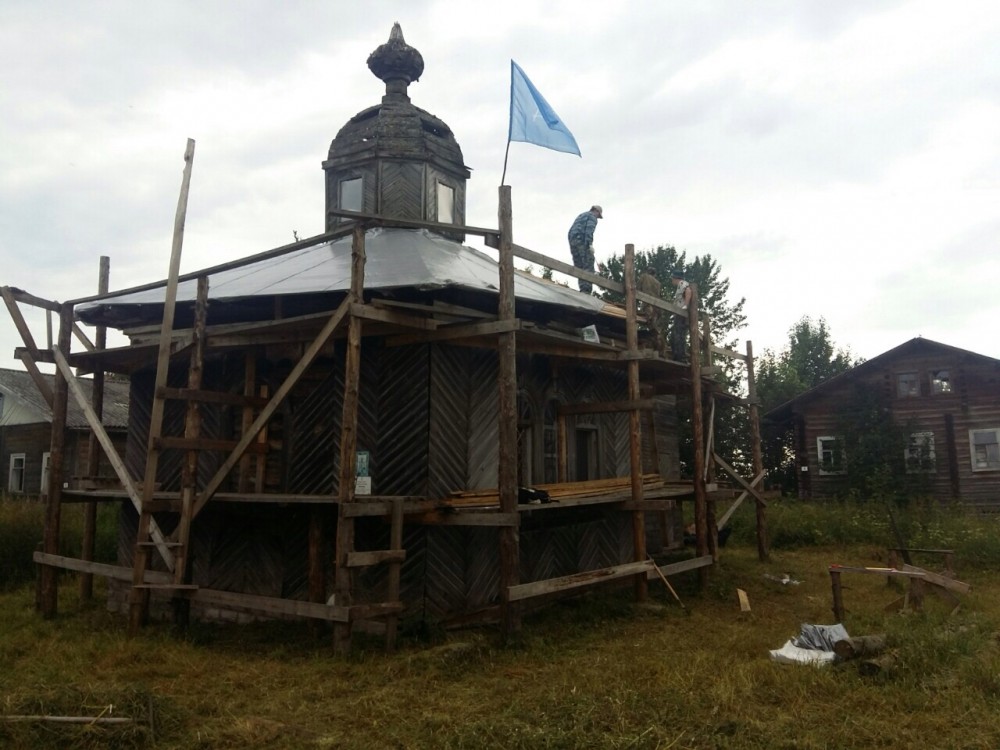 Часовня Николая Чудотворца, Коровино (Верховажский район, Вологодская область). архитектурные детали