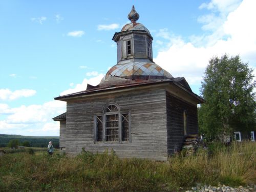 Часовня Николая Чудотворца, Горка (Вертяево) (Верховажский район, Вологодская область). фасады, фото проекта 