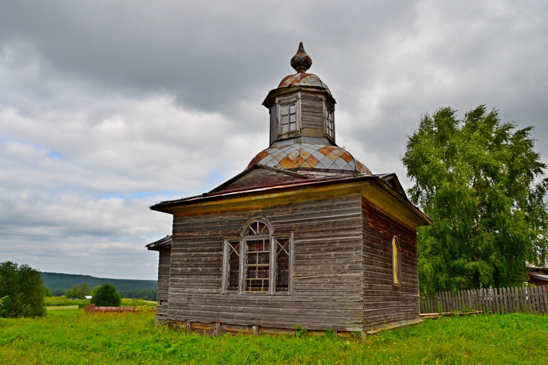 Горка (Вертяево). Часовня Николая Чудотворца. фасады