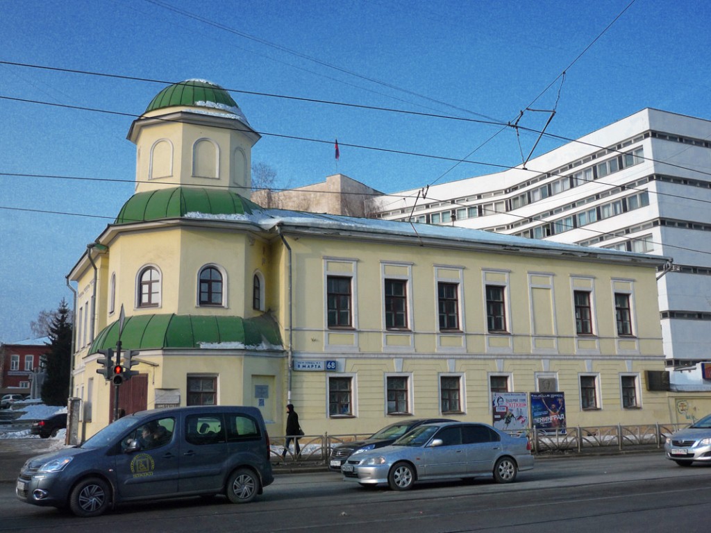 Александро-Невский Ново-Тихвинский монастырь. Часовня Преображения Господня у Странноприимного дома, Екатеринбург (Екатеринбург (МО город Екатеринбург), Свердловская область). фасады