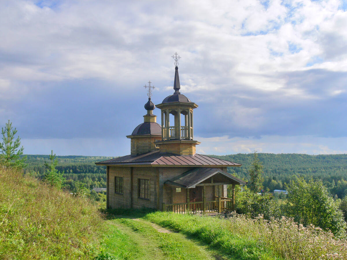Часовня Успения Пресвятой Богородицы, Марковская (Верховажский район, Вологодская область). фасады
