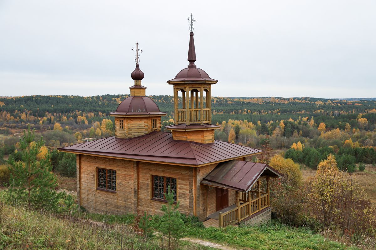 Часовня Успения Пресвятой Богородицы, Марковская (Верховажский район, Вологодская область). фасады