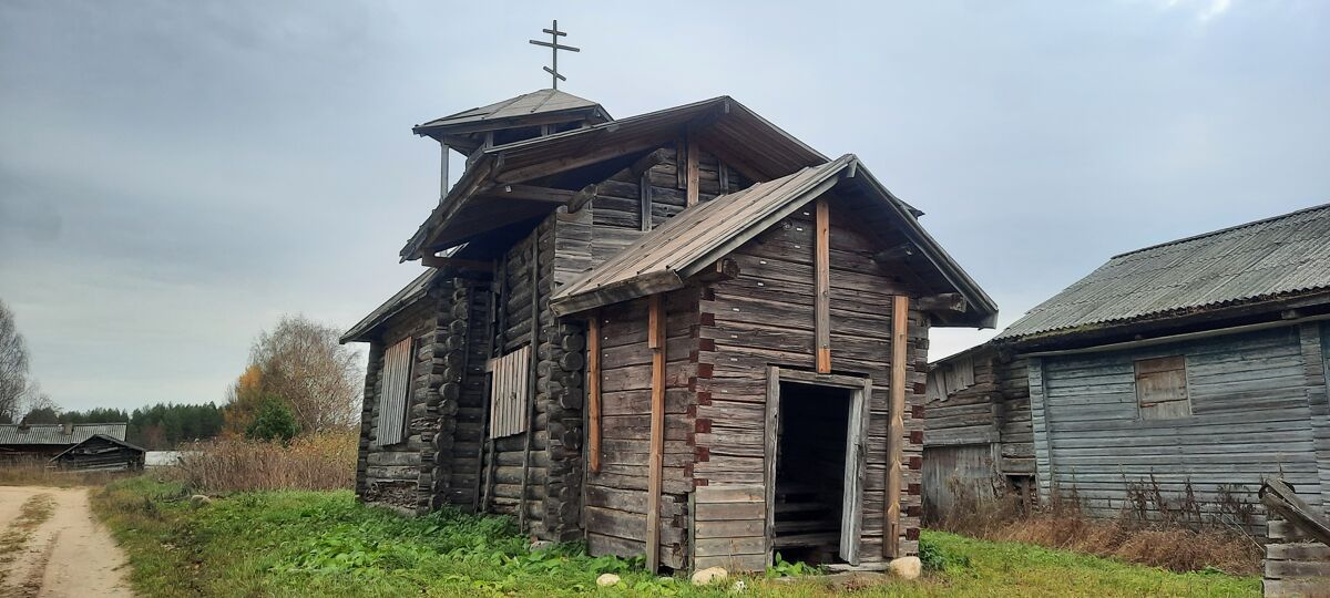 Часовня Георгия Победоносца, Киселёво (Верховажский район, Вологодская область). фасады