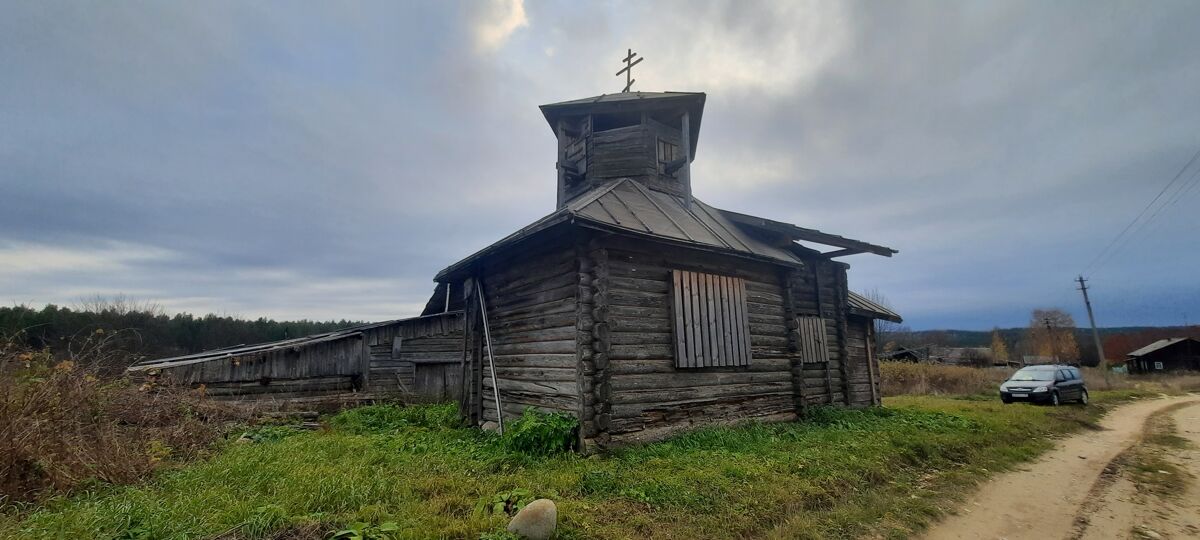 Часовня Георгия Победоносца, Киселёво (Верховажский район, Вологодская область). фасады